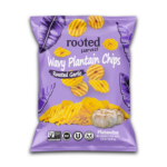 Wavy Plantain Chips – Roasted Garlic